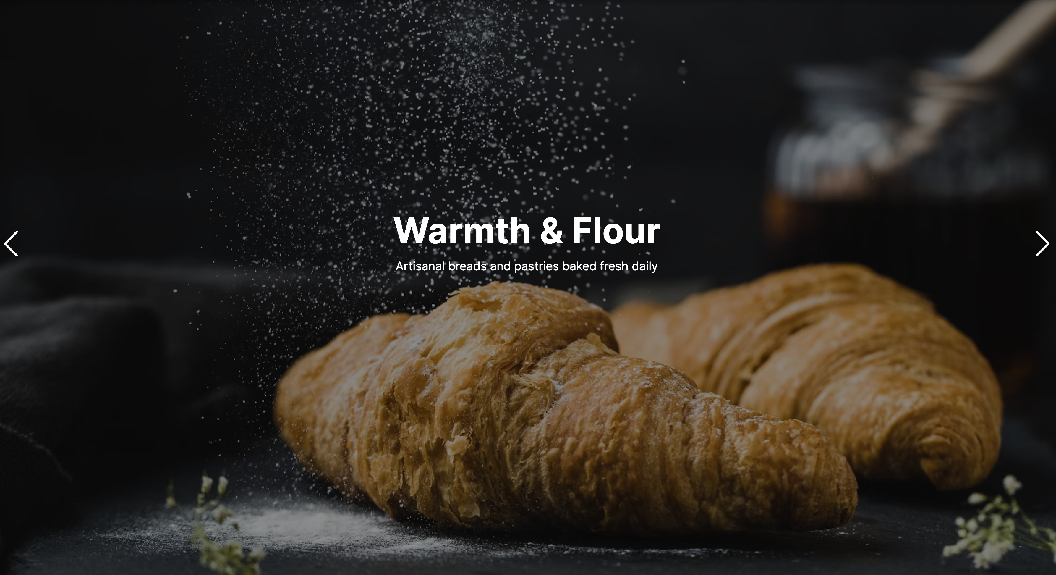 Warmth & Flour Website